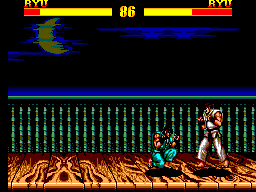 Street Fighter II (Brazil) In game screenshot